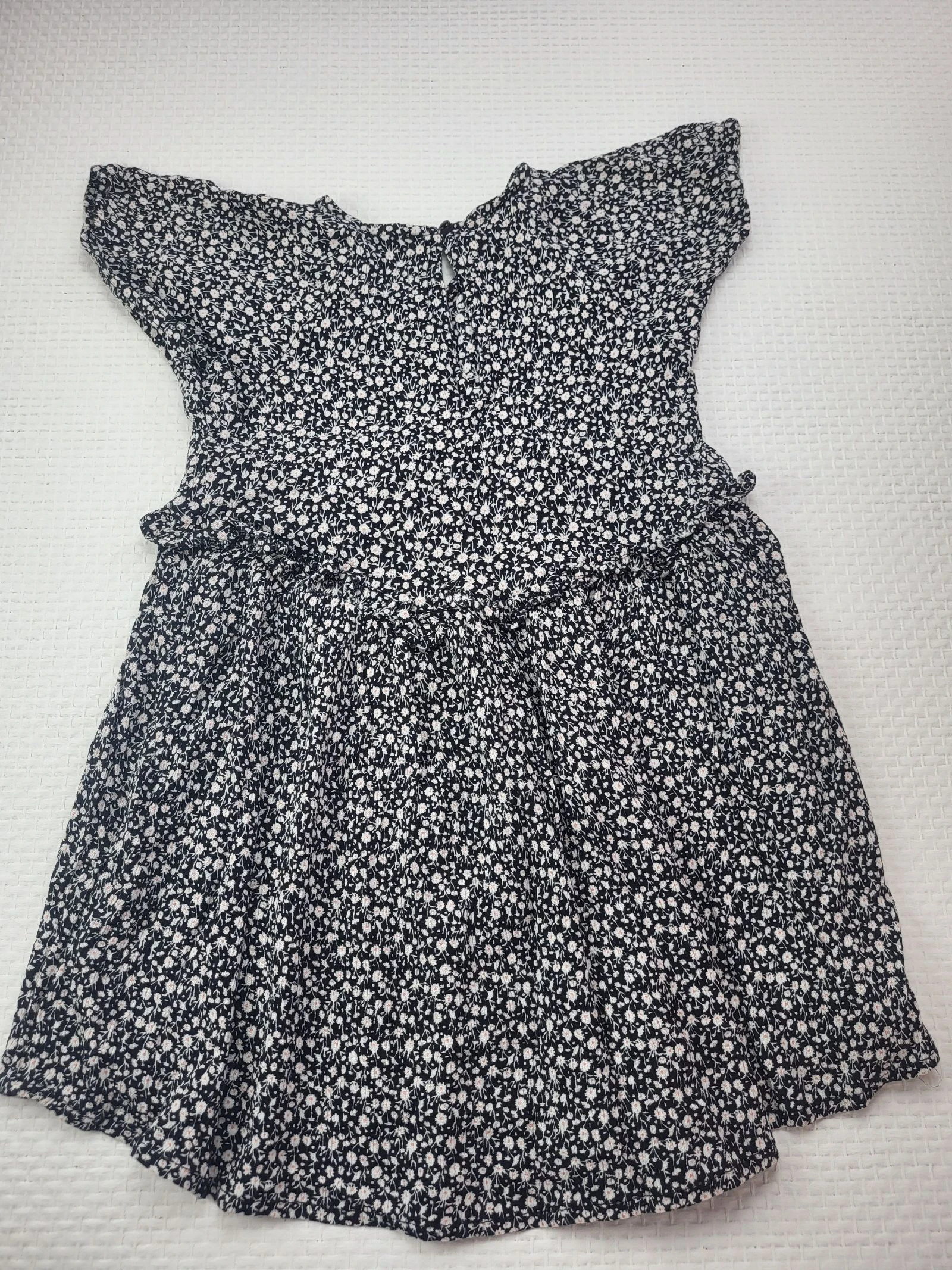 Vestido curto floral fluido e rodado Kiabi – 6 anos (114/119 cm) – photo 2